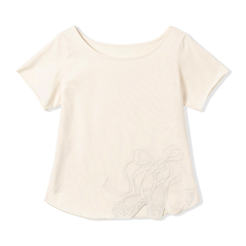 Tシャツ(オフホワイト-M)