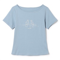 Ｔシャツ(サックスブルー-M)