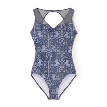 ノースリーブレオタード(ブルーPT-S)