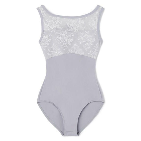 ノースリーブレオタード(グレー-S)
