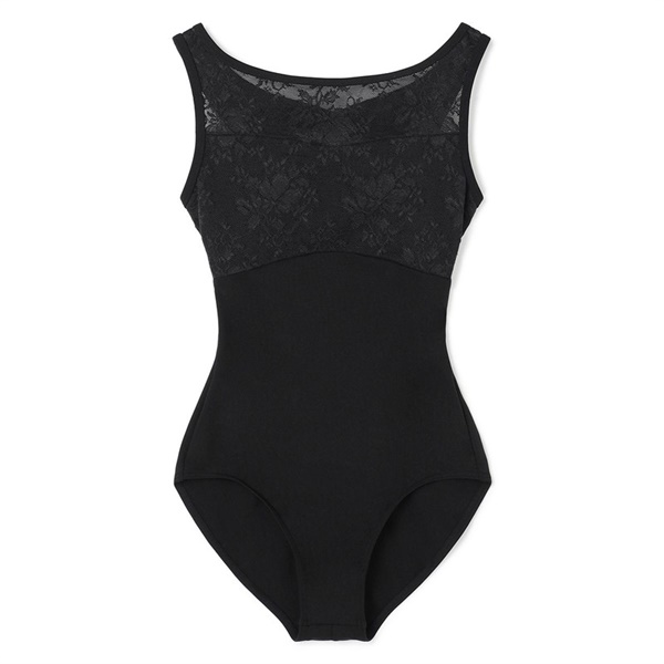 ノースリーブレオタード(ブラック-S)