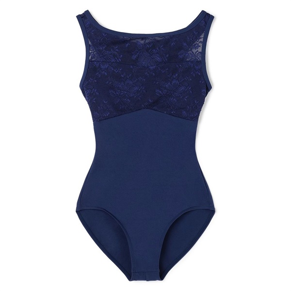 ノースリーブレオタード(ネイビー-S)