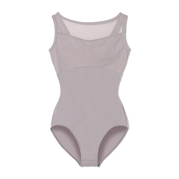 ノースリーブレオタード(グレージュ-S)