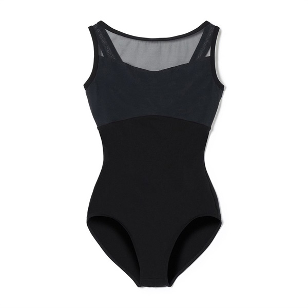 ノースリーブレオタード(ブラック-S)