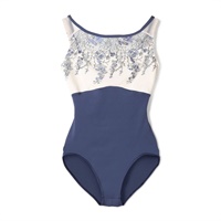 ノースリーブレオタード(ブルー-S)