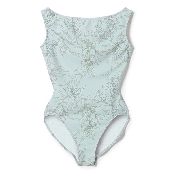 ノースリーブレオタード(アクアグリーンＰＴ-M)