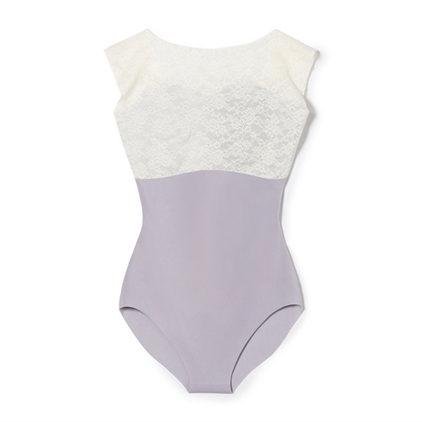 ノースリーブレオタード(グレー-Ｍ)