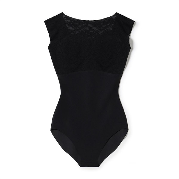 ノースリーブレオタード(ブラック-Ｓ)