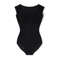 ノースリーブレオタード(ブラック-Ｓ)