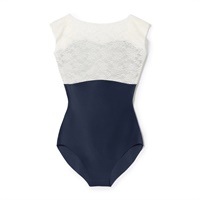 ノースリーブレオタード(ネイビー-Ｓ)