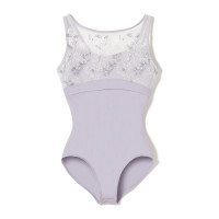 ノースリーブレオタード(パールグレー-S)