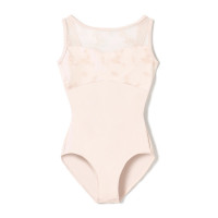 ノースリーブレオタード(ハニーベージュ-S)