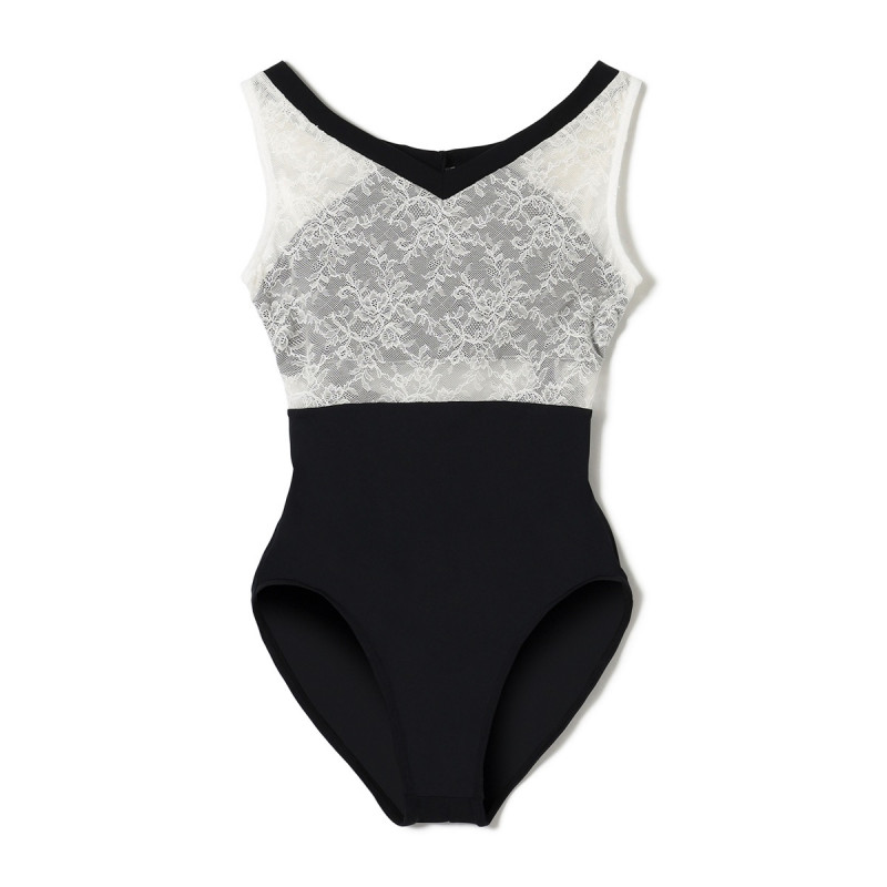 ★ノースリーブレオタード(ブラック-S)