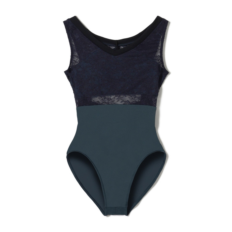 ★ノースリーブレオタード(ネイビー-S)