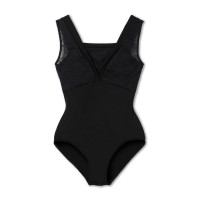 ノースリーブレオタード(ブラック-S)