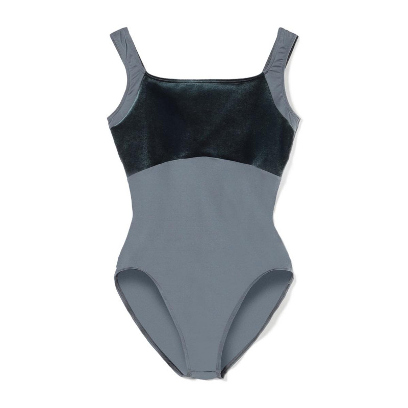 ノースリーブレオタード(アッシュグレー-S)