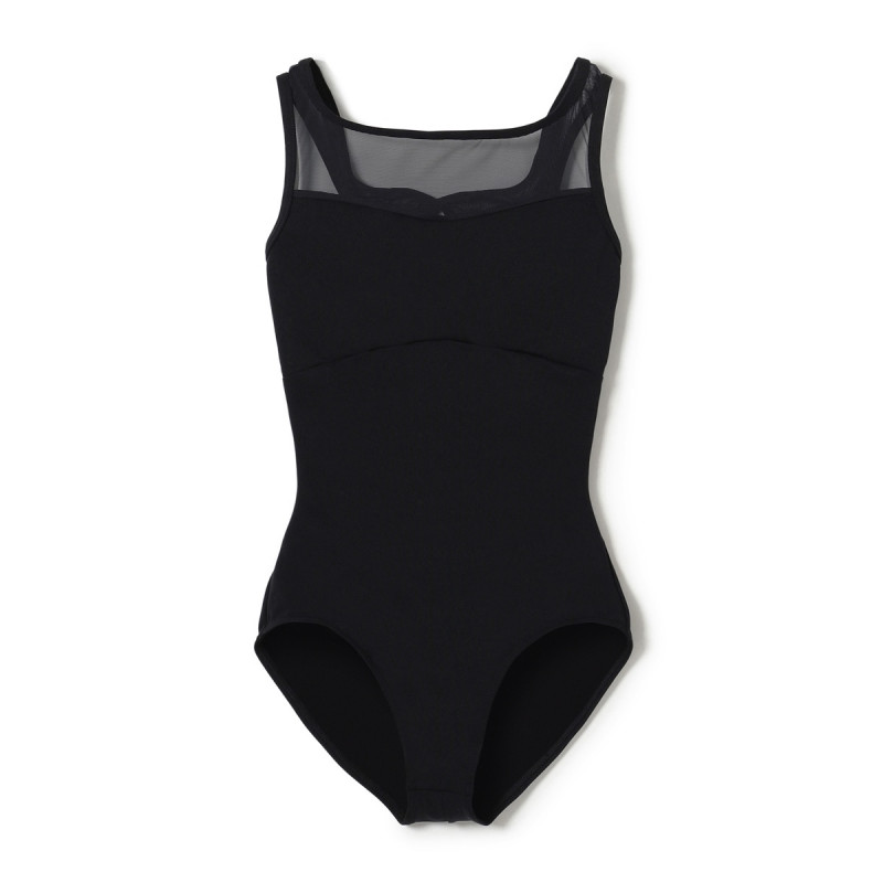 ★ノースリーブレオタード(ブラック-S)