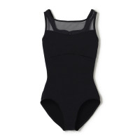 ★ノースリーブレオタード(ブラック-S)