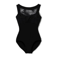 ノースリーブレオタード(ブラック-S)