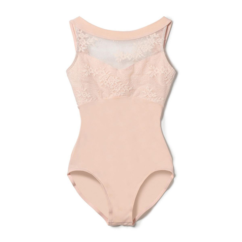 ノースリーブレオタード(ベビーピンク-S)