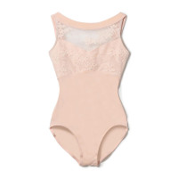 ノースリーブレオタード(ベビーピンク-S)