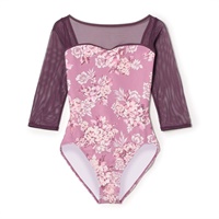 6分袖レオタード 商品ページ | チャコットオンラインショップ