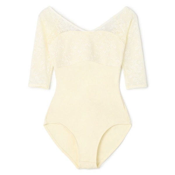 ６分袖レオタード(カナリア-S)