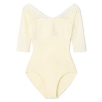 ６分袖レオタード(カナリア-S)