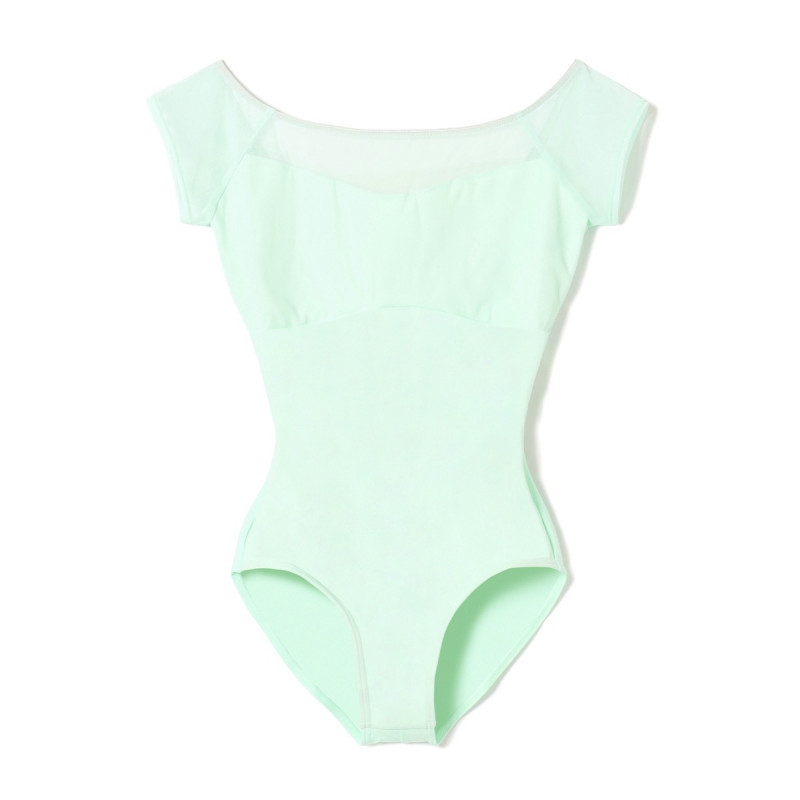 フレンチスリーブレオタード(アイスグリーン-S)