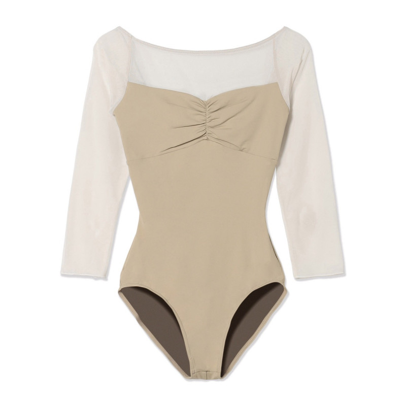 チャコット　レオタード　白　L 7分袖レオタード 商品ページ | チャコットオンラインショップ