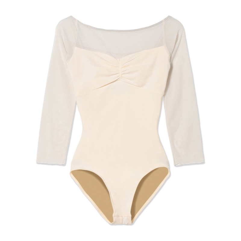 【美品】チャコットM 七分袖　ホワイトレオタード 7分袖レオタード 商品ページ | チャコットオンラインショップ