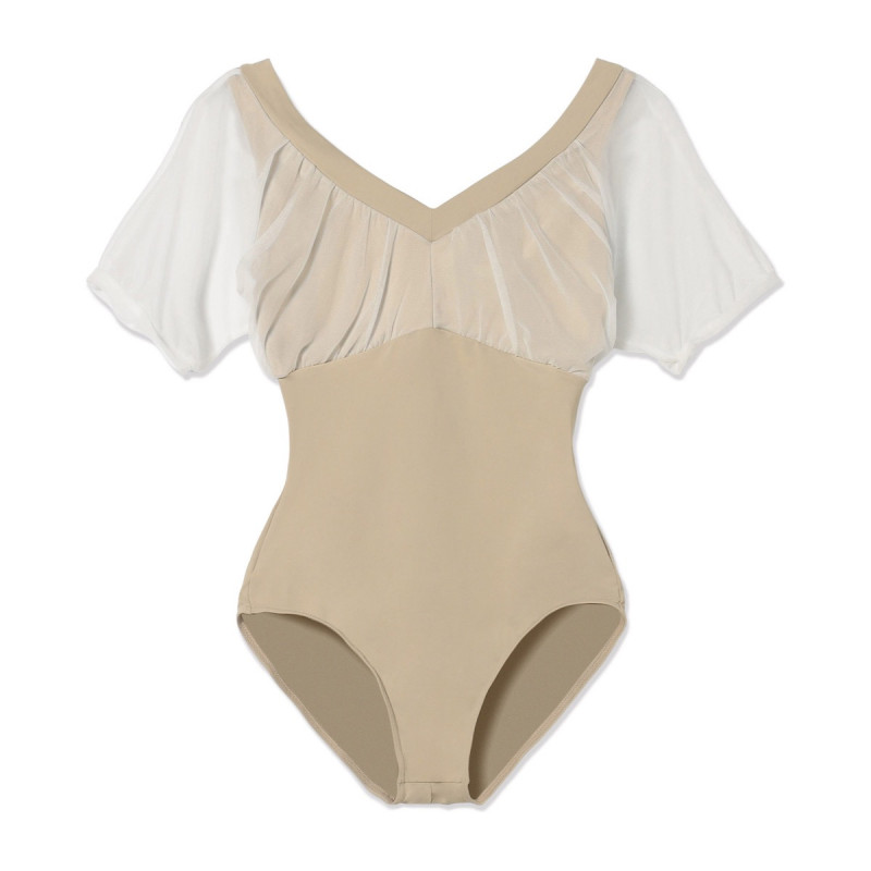 ドレープスリーブレオタード 商品ページ | チャコットオンラインショップ