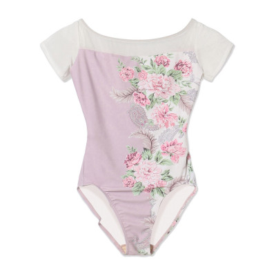 グレイッシュローズプリント S の画像