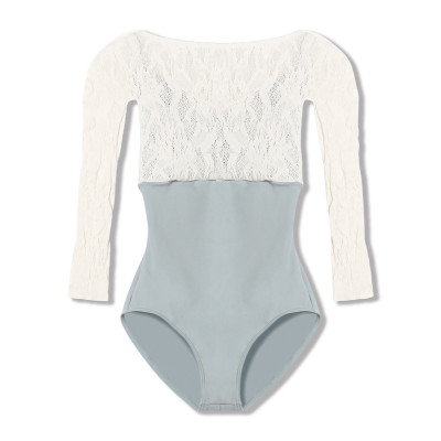 【チャコット】青ノーソーイング2926 ノーソイングニット】7分袖レオタード 商品ページ | チャコット