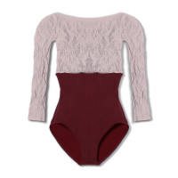 チャコット　ノーソーイング　７分袖 ノーソイングニット】7分袖レオタード 商品ページ | チャコット