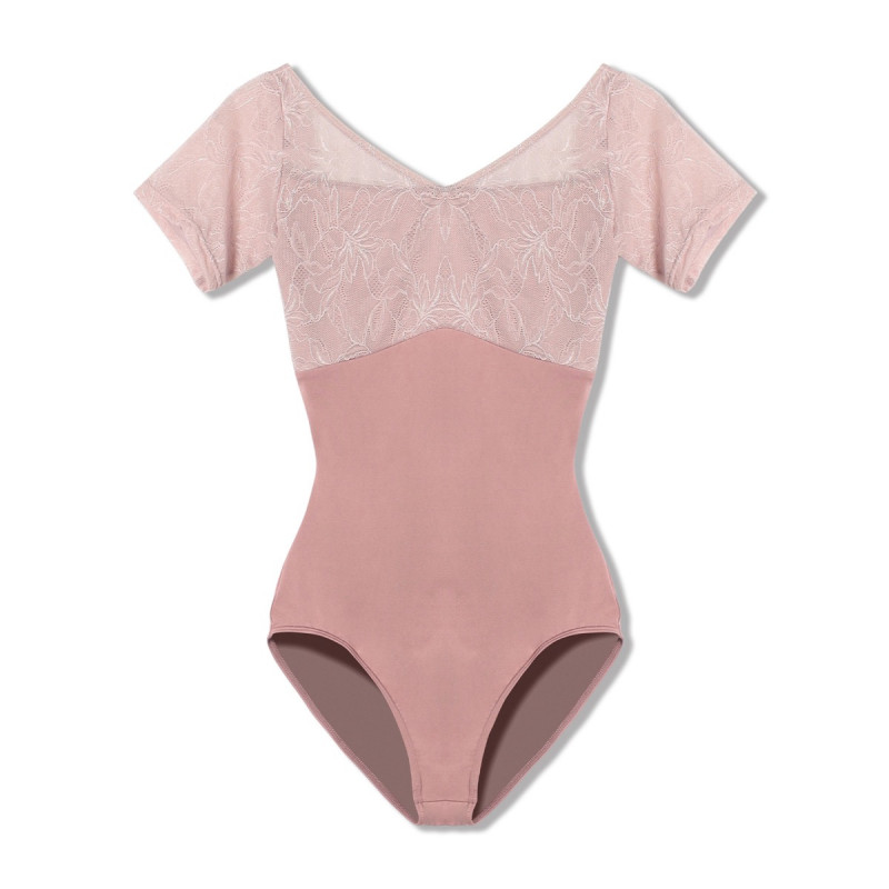 ハーフスリーブレオタード(アンティックローズ-S)
