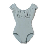 パフスリーブレオタード(アクアグリーン-S)