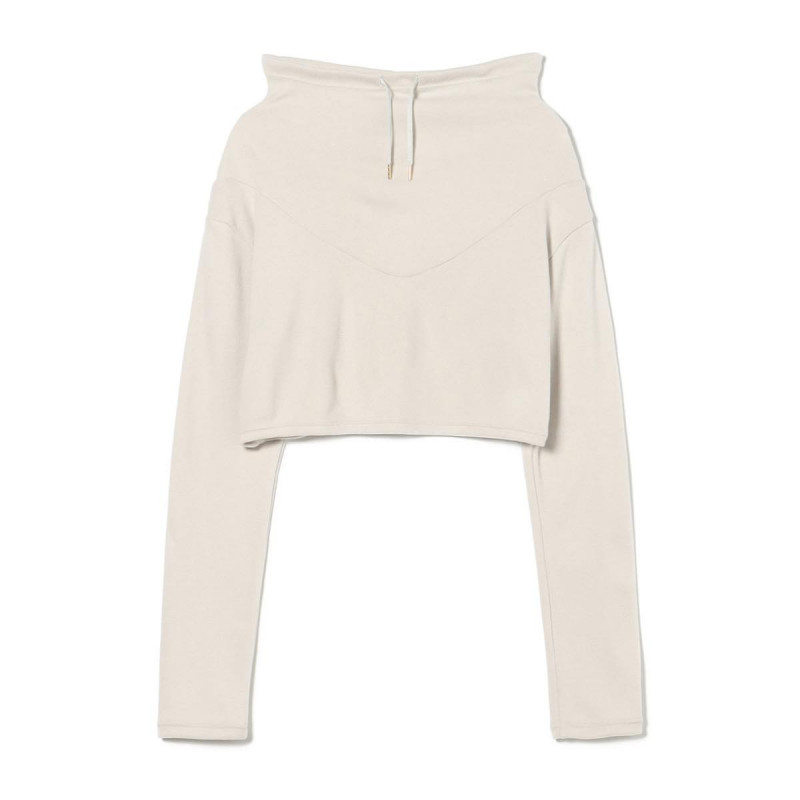 ハイネックショートトップ