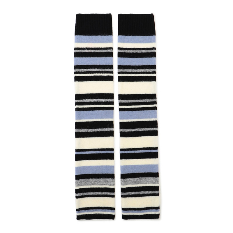 ★レッグウォーマー(ブラックボーダー-フリー)