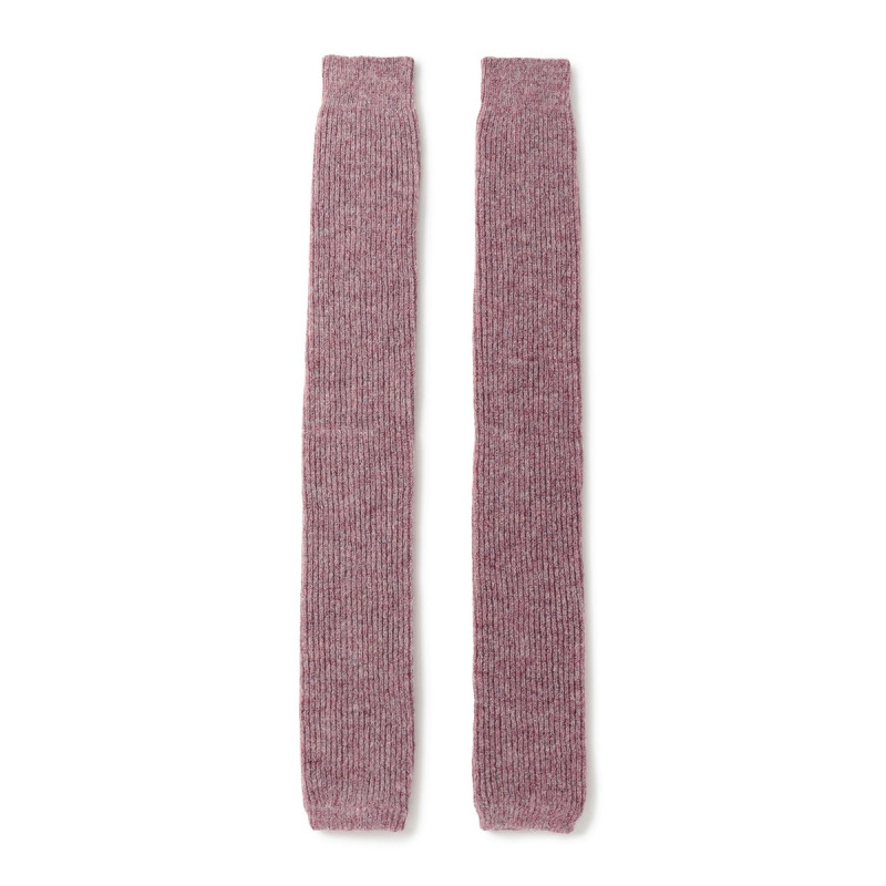 レッグウォーマー(プラム-フリー)