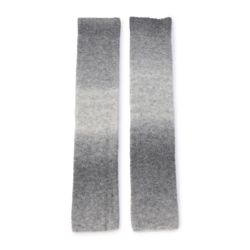 レッグウォーマー(グレーグラデーション-フリー)