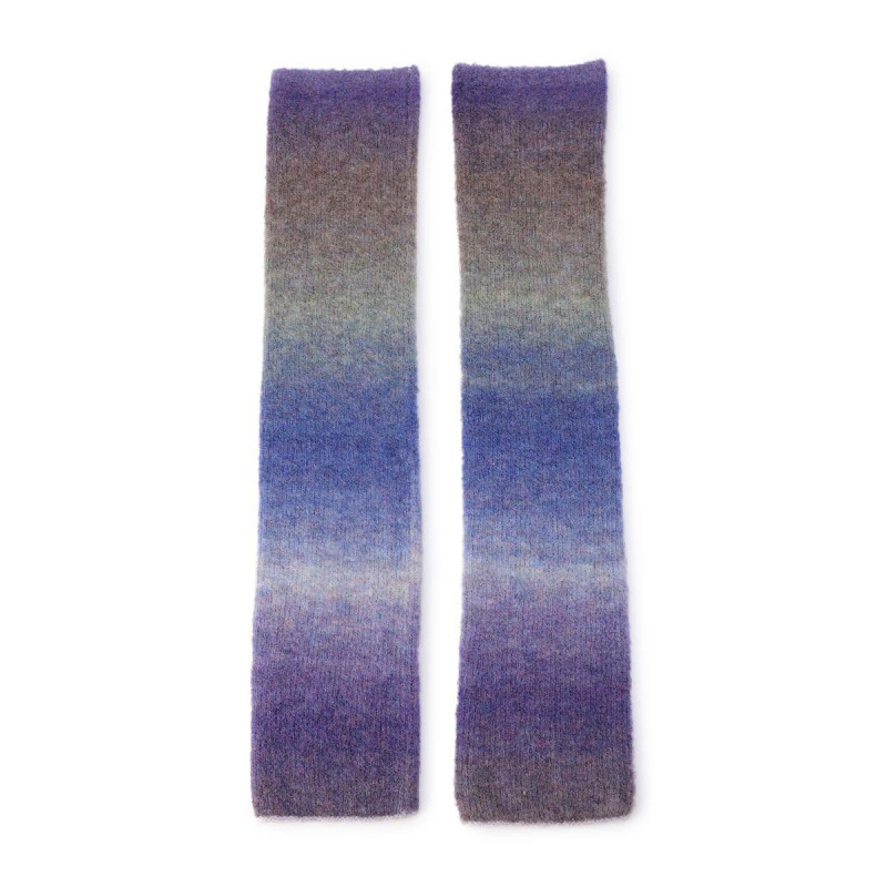 レッグウォーマー(パープルグラデーション-フリー)