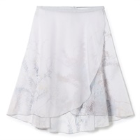 巻きスカート(ホワイト-フリー)