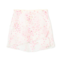 【MAY NAGAHISA】巻きスカート(ホワイトプリント-M)