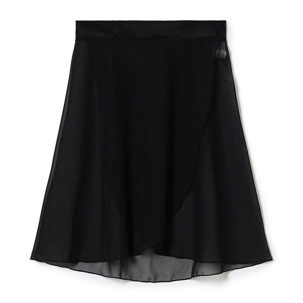 巻きスカート(ブラック-M)