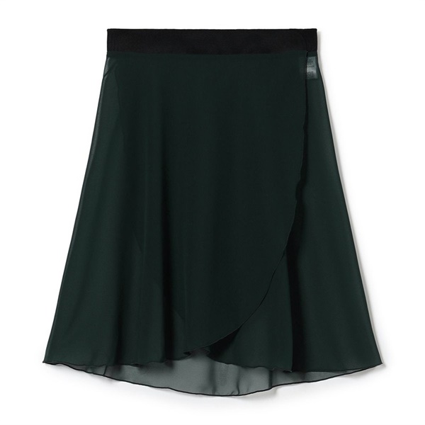 巻きスカート(ボトルグリーン-M)