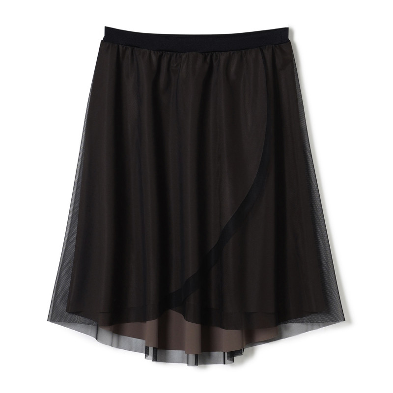 ★スカート(ブラック-S)