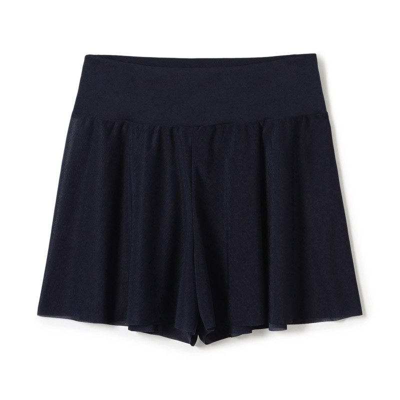 キュロットスカート(ネイビー-S)