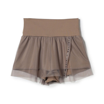 ショートスパッツ付スカート