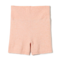ニットショートパンツ(ヨーロピアンピンク-M)